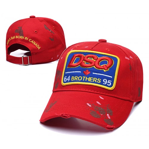 Dsquared2 DSQ 64 Bros Red Cap